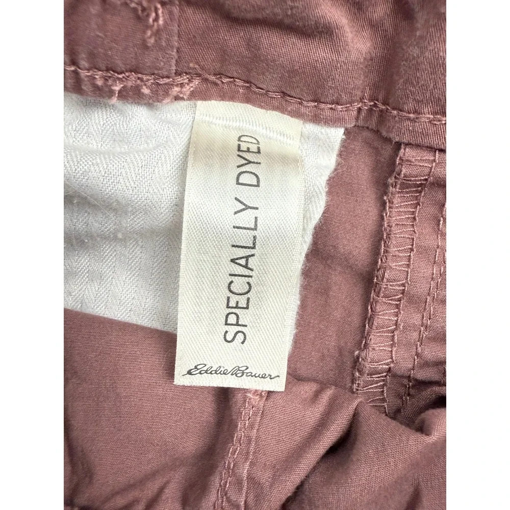 Eddie Bauer Women's Size 4 Shorts Purple Drawstring Elastic‎ Waist
